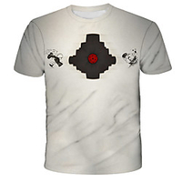 Inspired by Naruto Akatsuki Anime Cartoon Polyester / Cotton Blend 3D 3D Harajuku Graphic T-shirt For Women