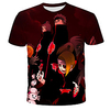 Inspired by Naruto Akatsuki Anime Cartoon Polyester / Cotton Blend 3D 3D Harajuku Graphic T-shirt For Women