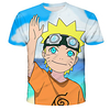 Inspired by Naruto Akatsuki Anime Cartoon Polyester / Cotton Blend 3D 3D Harajuku Graphic T-shirt For Women