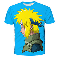 Inspired by Naruto Akatsuki Anime Cartoon Polyester / Cotton Blend 3D 3D Harajuku Graphic T-shirt For Women