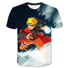 Inspired by Naruto Akatsuki Anime Cartoon Polyester / Cotton Blend 3D 3D Harajuku Graphic T-shirt For Women
