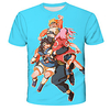 Inspired by Naruto Akatsuki Anime Cartoon Polyester / Cotton Blend 3D 3D Harajuku Graphic T-shirt For Women