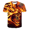 Inspired by Naruto Akatsuki Anime Cartoon Polyester / Cotton Blend 3D 3D Harajuku Graphic T-shirt For Women
