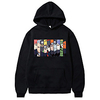 Inspired by Naruto Akatsuki Hoodie Anime 100% Polyester Anime Harajuku Graphic Kawaii Hoodie For Men