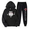 Inspired by Naruto Akatsuki Itachi Uchiha Pants Outfits 100% Polyester Anime Harajuku Graphic Kawaii Pants For Men