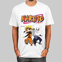 Inspired by Naruto Akatsuki Uchiha Itachi Cosplay Costume T-shirt Polyester / Cotton Blend Graphic Prints Printing T-shirt For Men
