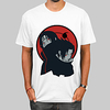 Inspired by Naruto Akatsuki Uchiha Itachi Cosplay Costume T-shirt Polyester / Cotton Blend Graphic Prints Printing T-shirt For Men