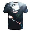Inspired by Naruto Anime Cartoon 100% Polyester 3D 3D Harajuku Graphic T-shirt For Women