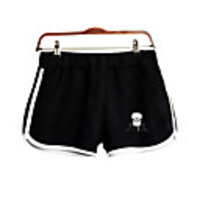 Inspired by Naruto Cosplay Akatsuki Pain Cosplay Costume Polyester / Cotton Blend Print Printing Shorts For Men