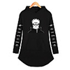 Inspired by Naruto Cosplay Akatsuki Pain Dress Hoodie Polyester / Cotton Blend Print Printing Dress For Women