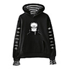 Inspired by Naruto Cosplay Akatsuki Pain Hoodie Fake Two-Piece Polyester / Cotton Blend Print Printing Hoodie For Men