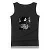 Inspired by Naruto Cosplay Akatsuki Uchiha Cosplay Costume Vest Polyester / Cotton Blend Print Printing Vest For Men
