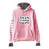 Inspired by Naruto Cosplay Akatsuki Uchiha Hoodie Fake Two-Piece Polyester / Cotton Blend Print Printing Hoodie For Men