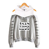 Inspired by Naruto Cosplay Akatsuki Uchiha Hoodie Fake Two-Piece Polyester / Cotton Blend Print Printing Hoodie For Women