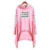 Inspired by Naruto Cosplay Akatsuki Uchiha Hoodie Polyester / Cotton Blend Print Printing Hoodie For Men