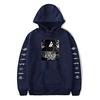 Inspired by Naruto Cosplay Akatsuki Uchiha Hoodie Polyester / Cotton Blend Print Printing Hoodie For Men