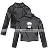 Inspired by Naruto Cosplay Akatsuki Uchiha Itachi Cosplay Costume Masquerade Artificial Leather Print Printing Coat For Men