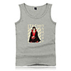 Inspired by Naruto Cosplay Akatsuki Uchiha Itachi Cosplay Costume Vest Polyester / Cotton Blend Print Printing Vest For Men