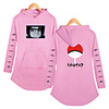 Inspired by Naruto Cosplay Akatsuki Uchiha Itachi Dress Hoodie Polyester / Cotton Blend Print Printing Dress For Women