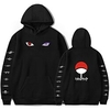 Inspired by Naruto Cosplay Akatsuki Uchiha Itachi Hoodie Anime 100% Polyester Print Printing Harajuku Graphic Hoodie For Men