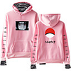 Inspired by Naruto Cosplay Akatsuki Uchiha Itachi Hoodie Fake Two-Piece Polyester / Cotton Blend Print Printing Hoodie For Men