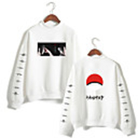 Inspired by Naruto Cosplay Akatsuki Uchiha Itachi Hoodie Polyester / Cotton Blend Print Printing Hoodie For Men