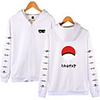 Inspired by Naruto Cosplay Akatsuki Uchiha Itachi Hoodie Polyester / Cotton Blend Print Printing Hoodie For Men