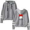 Inspired by Naruto Cosplay Akatsuki Uchiha Itachi Hoodie Polyester / Cotton Blend Print Printing Hoodie For Men