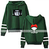 Inspired by Naruto Cosplay Akatsuki Uchiha Itachi Hoodie Polyester / Cotton Blend Print Printing Hoodie For Men