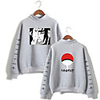 Inspired by Naruto Cosplay Akatsuki Uchiha Itachi Hoodie Polyester / Cotton Blend Print Printing Hoodie For Men