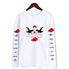 Inspired by Naruto Cosplay Akatsuki Uchiha Itachi Hoodie Polyester / Cotton Blend Print Printing Hoodie For Men