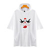 Inspired by Naruto Cosplay Akatsuki Uchiha Itachi Hoodie Polyester / Cotton Blend Print Printing Hoodie For Men