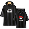 Inspired by Naruto Cosplay Akatsuki Uchiha Itachi Hoodie Polyester / Cotton Blend Print Printing Hoodie For Men