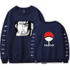 Inspired by Naruto Cosplay Akatsuki Uchiha Itachi Hoodie Polyester / Cotton Blend Print Printing Hoodie For Men