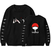 Inspired by Naruto Cosplay Akatsuki Uchiha Itachi Hoodie Polyester / Cotton Blend Print Printing Hoodie For Men