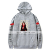 Inspired by Naruto Cosplay Akatsuki Uchiha Itachi Hoodie Polyester / Cotton Blend Print Printing Hoodie For Men