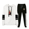 Inspired by Naruto Cosplay Akatsuki Uchiha Itachi Pants Outfits Polyester / Cotton Blend Print Printing Pants For Men
