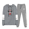 Inspired by Naruto Cosplay Akatsuki Uchiha Itachi Pants Outfits Polyester / Cotton Blend Print Printing Pants For Men