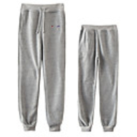 Inspired by Naruto Cosplay Akatsuki Uchiha Itachi Pants Polyester / Cotton Blend Print Printing Pants For Men