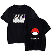 Inspired by Naruto Cosplay Akatsuki Uchiha Itachi T-shirt Anime 100% Cotton Print Printing Harajuku Graphic T-shirt For Women