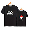 Inspired by Naruto Cosplay Akatsuki Uchiha Itachi T-shirt Polyester / Cotton Blend Print Printing T-shirt For Men