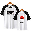 Inspired by Naruto Cosplay Akatsuki Uchiha Itachi T-shirt Polyester / Cotton Blend Print Printing T-shirt For Men