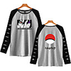 Inspired by Naruto Cosplay Akatsuki Uchiha Itachi T-shirt Polyester / Cotton Blend Print Printing T-shirt For Men