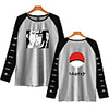 Inspired by Naruto Cosplay Akatsuki Uchiha Itachi T-shirt Polyester / Cotton Blend Print Printing T-shirt For Men