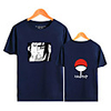Inspired by Naruto Cosplay Akatsuki Uchiha Itachi T-shirt Polyester / Cotton Blend Print Printing T-shirt For Men
