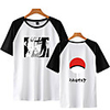 Inspired by Naruto Cosplay Akatsuki Uchiha Itachi T-shirt Polyester / Cotton Blend Print Printing T-shirt For Men