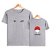 Inspired by Naruto Cosplay Akatsuki Uchiha Itachi T-shirt Polyester / Cotton Blend Print Printing T-shirt For Men