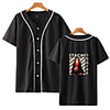Inspired by Naruto Cosplay Akatsuki Uchiha Itachi T-shirt Polyester / Cotton Blend Print Printing Top For Men