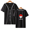 Inspired by Naruto Cosplay Akatsuki Uchiha Itachi T-shirt Polyester / Cotton Blend Print Printing Top For Men