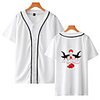 Inspired by Naruto Cosplay Akatsuki Uchiha Itachi T-shirt Polyester / Cotton Blend Print Printing Top For Men